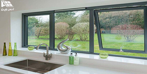 پنجره دو جداره upvc  آشپزخانه
