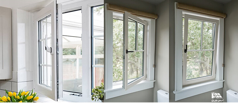 پنجره دوجداره دو حالته