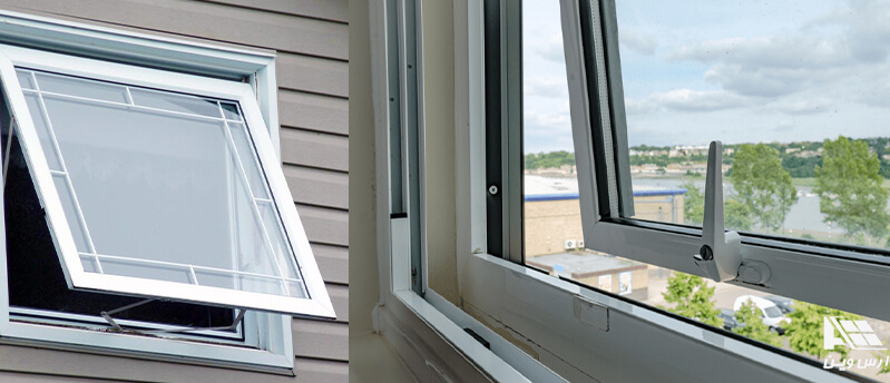 پنجره دوجداره کلنگی