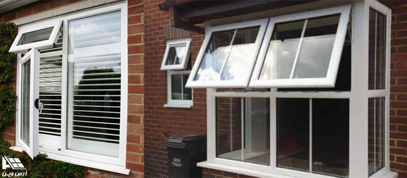 پنجره دوجداره سایبانی