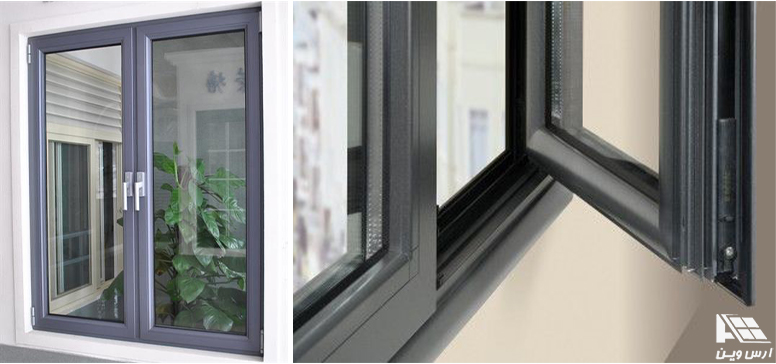 پنجره دوجداره آلومینیومی